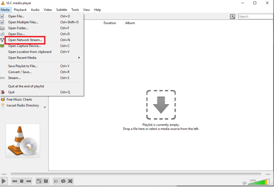 VLC Media player abonnnemnt iptv sur smartiptv-tv